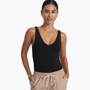 VUORI WOMEN’S BLACK BODYSUIT